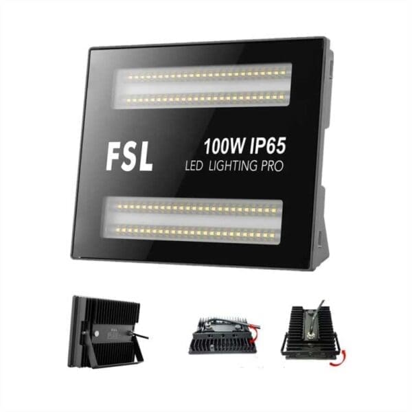 PROIECTOR LED FSL FSF 808A1 100W X 6500K LUMINA RECE