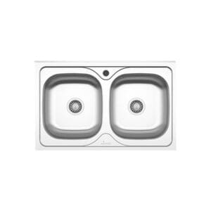 CHIUVETA INOX 1002.MM 80x50 2C SANOBI (1/1)