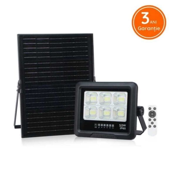 LAMPA LED SOLARA 50W - imagine 2